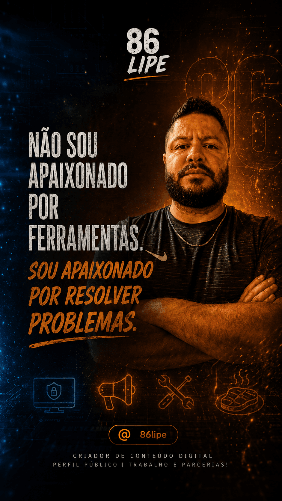 Filipe Júnio, criador do 86LIPE